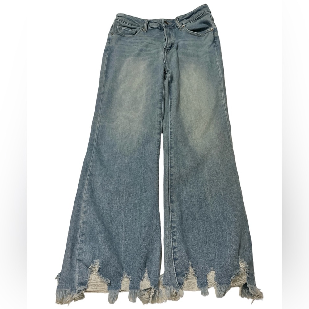 Women's Risen Distressed Jeans